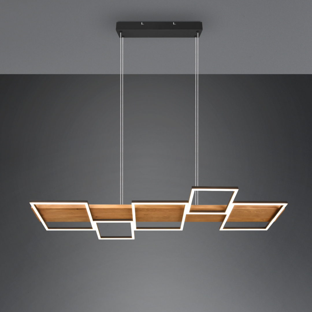 LED осветително тяло тип пендел WOOD HARPER