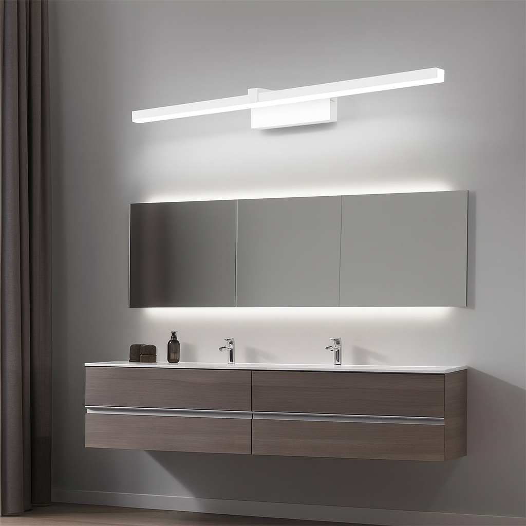 LED аплик за баня Olyss 11W 56cm бял
