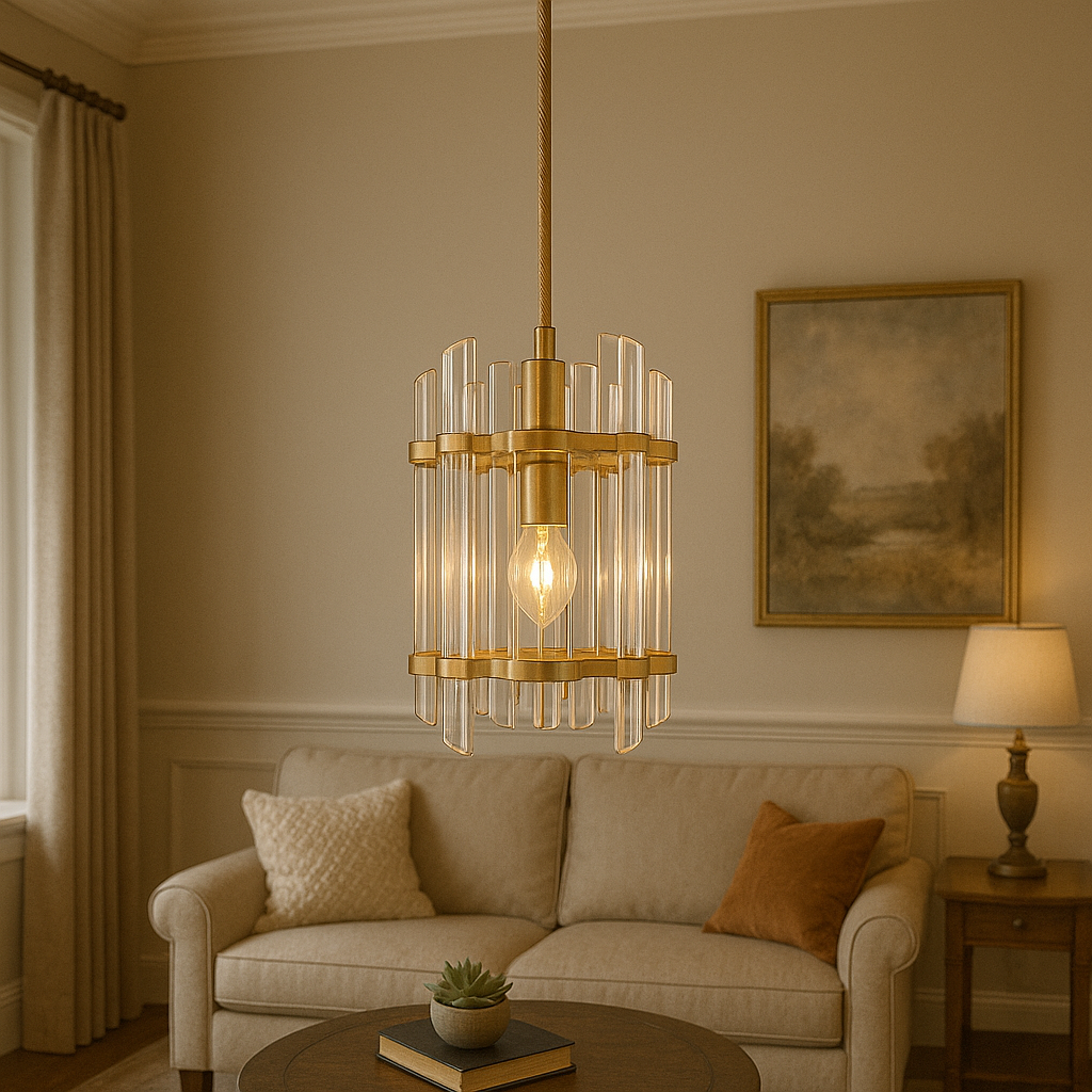 Пендел Cristal Luxury ALEXANDRIA Gold