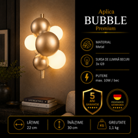 Аплик Абажур Luxury BUBBLE