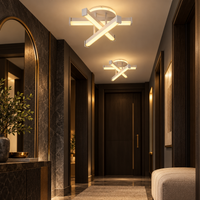 LED аплик LINNES CIRCLE 52W Бял Еквивалент 300W
