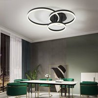 LED осветително тяло Beauty Black Circle еквивалент 600W с дистанционно