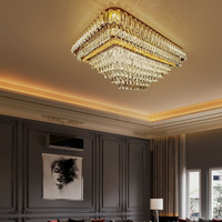 LED осветително тяло от кристал за таван 115x75CM Grand Glamour, еквивалент 2000W