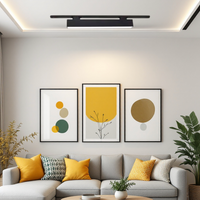 LED спот за шина за магазин линеен MAT 25W 60cm черен
