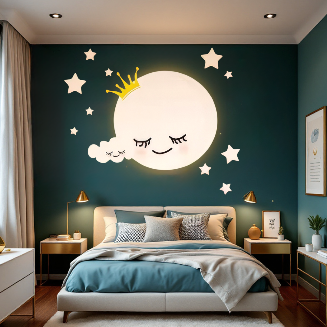 LED аплик 80W Dreamy Moon с дистанционно 5319