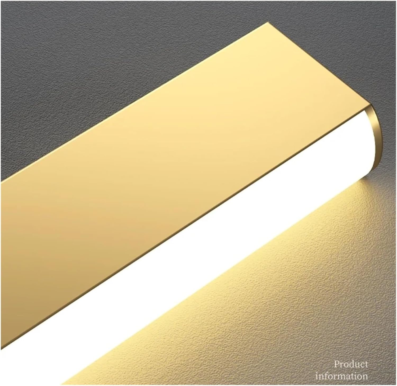 LED осветително тяло 5 Geometric GOLD Lines висящо, еквивалент 500W