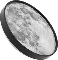 LED Плафон Maxi MOON Черен 48CM – Еквивалент 400W
