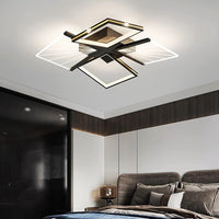 LED осветително тяло Charlotte 2+2 Square Еквивалент 400W с дистанционно