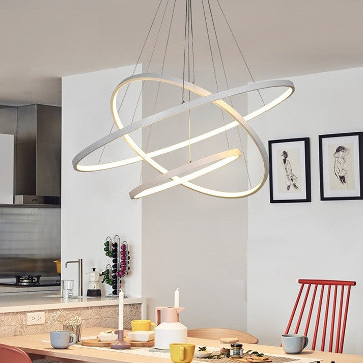 LED осветително тяло WONDER Бяло 3 сегмента Еквивалент 600W Дистанционно