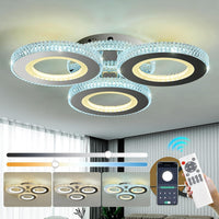 LED осветително тяло 122W M600-3 RGB с дистанционно, еквивалент 500W