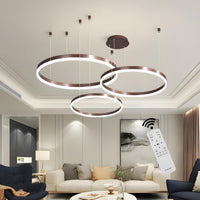 LED осветително тяло 74W WONDERLAND BROWN 3 подвижни сегмента с дистанционно - 30+40+60cm