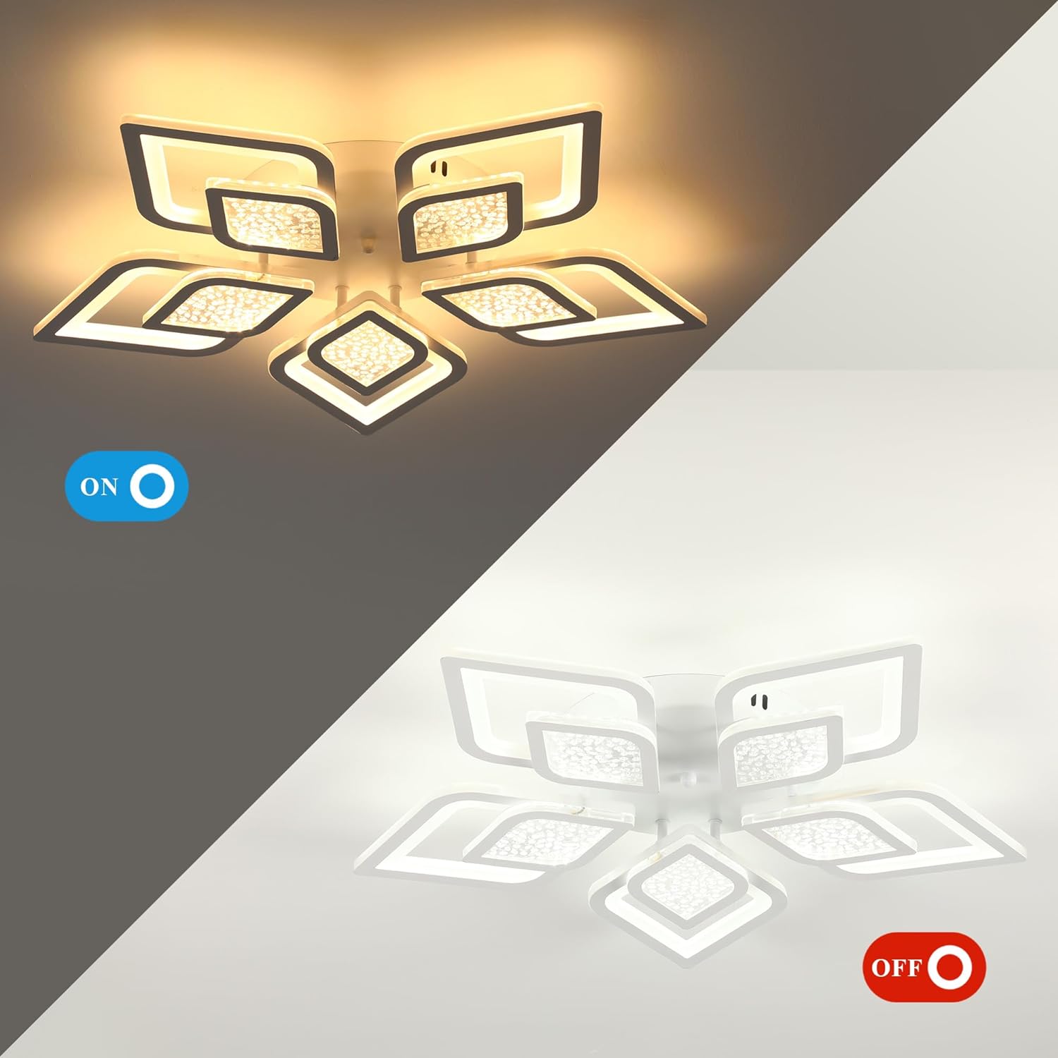 LED осветително тяло ORTENSIA Еквивалент 800W с дистанционно