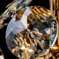 Окачено осветително тяло Crystal Dandelion Silver XXL