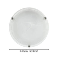 Плафон SALOME Silver Кръгъл 40CM
