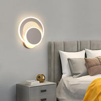 LED аплик Round, регулируем, бял, еквивалент 150W