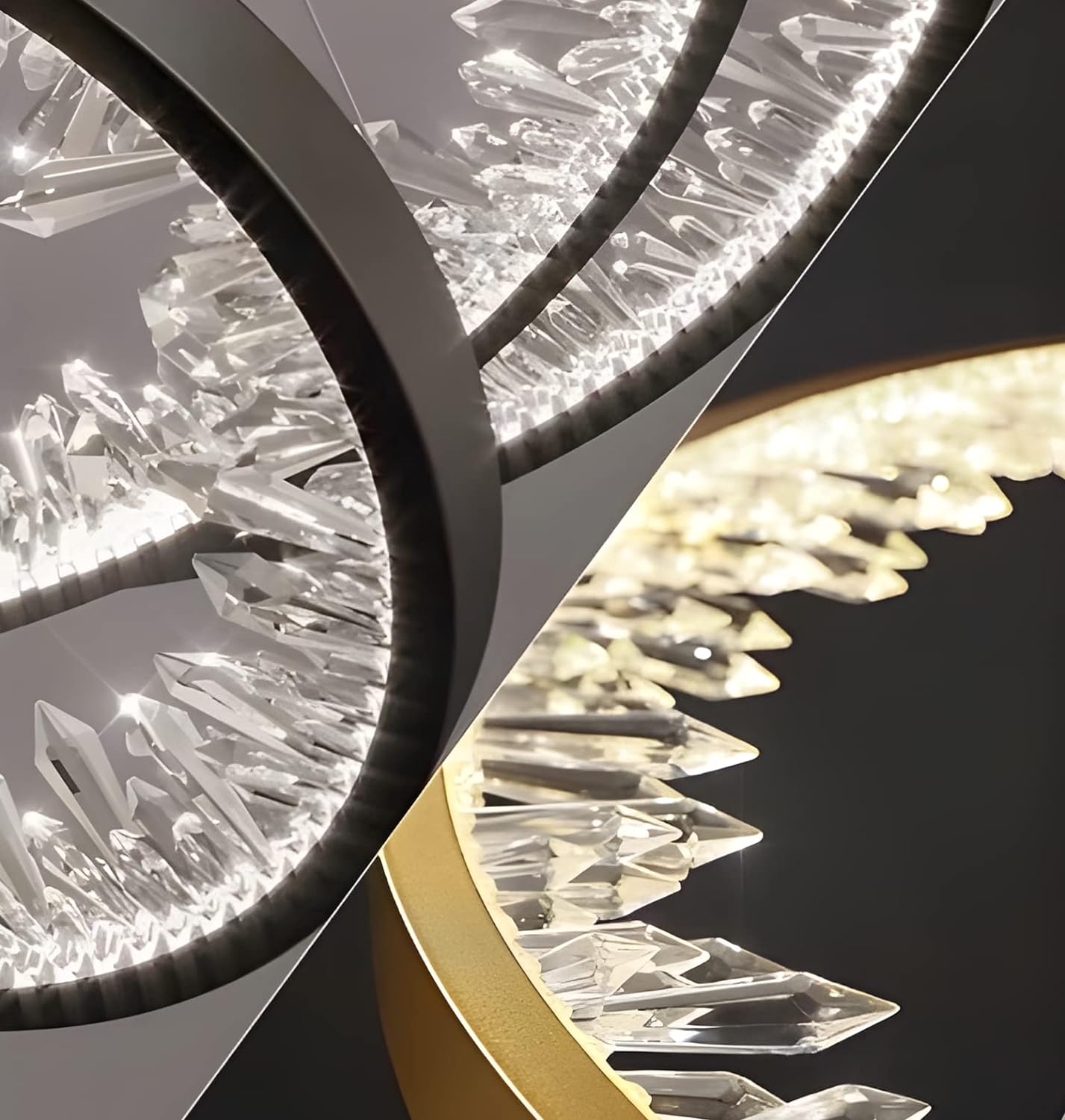 LED осветително тяло ICE-AGE Gold 1 сегмент еквивалент 200W