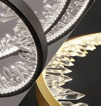LED осветително тяло ICE-AGE Black 2 сегмента, еквивалент 400W