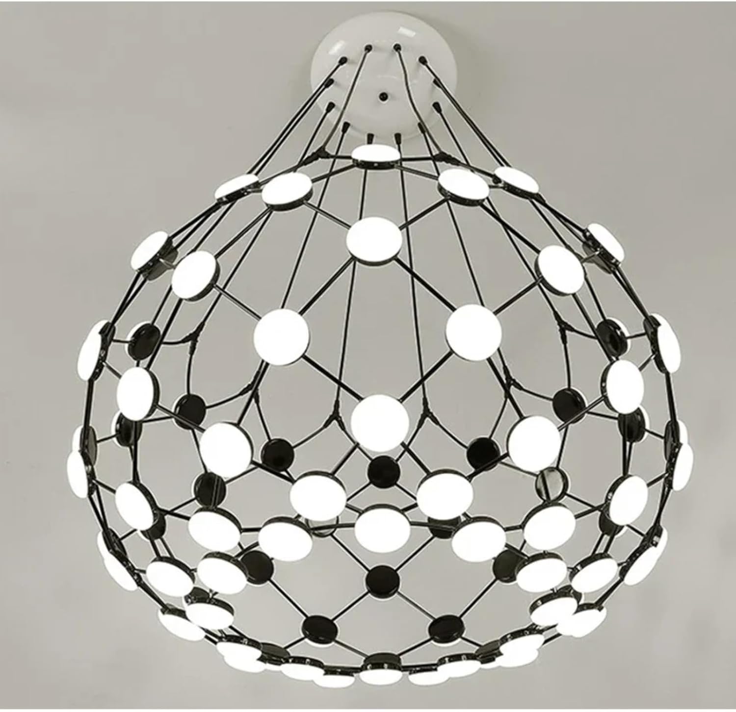 LED пендел LUGARO DIA Black
