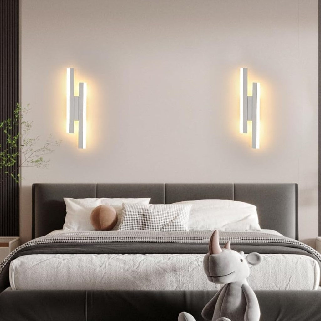 LED аплик LINNES 24W Бял Еквивалент 150W