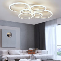 LED осветително тяло 4+2 CIRCLE MAXI БЯЛ SMART Еквивалент 600W