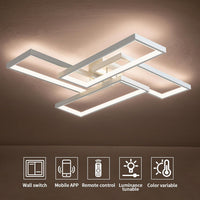 LED осветително тяло ZULE White – еквивалент 750W с дистанционно
