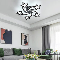 LED осветително тяло STAR DESIGN BLACK еквивалент 600W с дистанционно