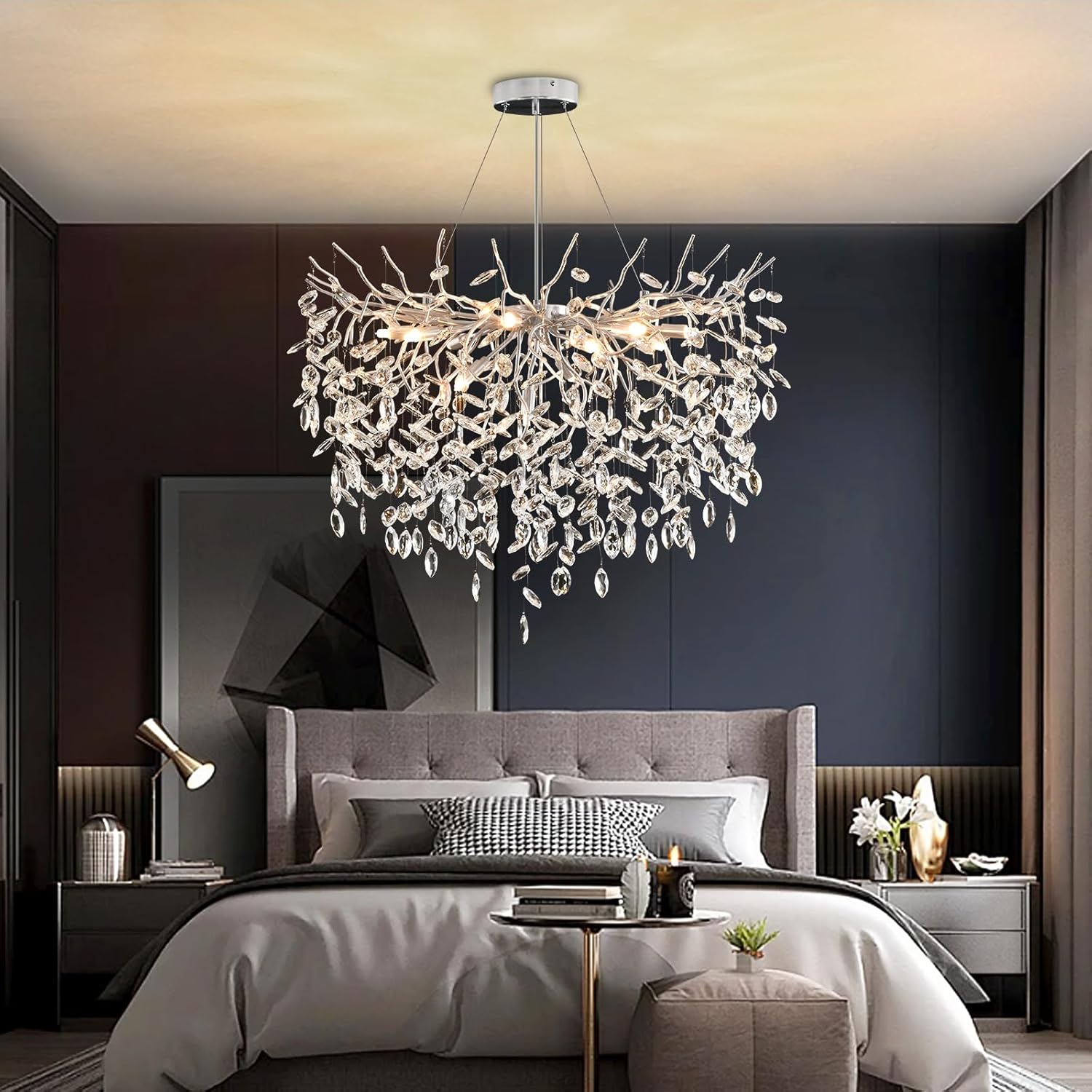 Кристален полилей LUXURY Silver Klara