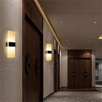 LED аплик за стена 12W SUBLIME Square BLACK