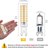 Bec LED G9 7W Echivalent 50W Ceramica