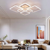LED осветително тяло 4+2 DIAMOND MAXI Design с дистанционно, еквивалент 600W