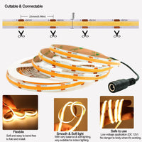Banda LED 24V COB 10 metri LED Strips