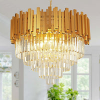 Candelabru Cristal Golden Maxi 500Mm Chandeliers Crystal