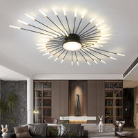 LED осветително тяло American Splendor Black Еквивалент 800W с дистанционно