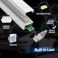 LED Плафон тип шестоъгълник 83x98CM 60W еквивалент 500W