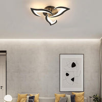 LED осветително тяло Mini Narcisse Black еквивалент 250W с дистанционно
