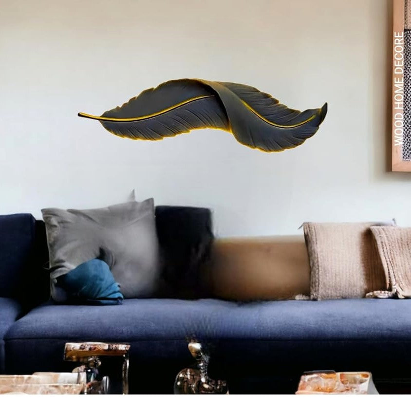LED аплик BLACK Luxury Feather 25W 63CM