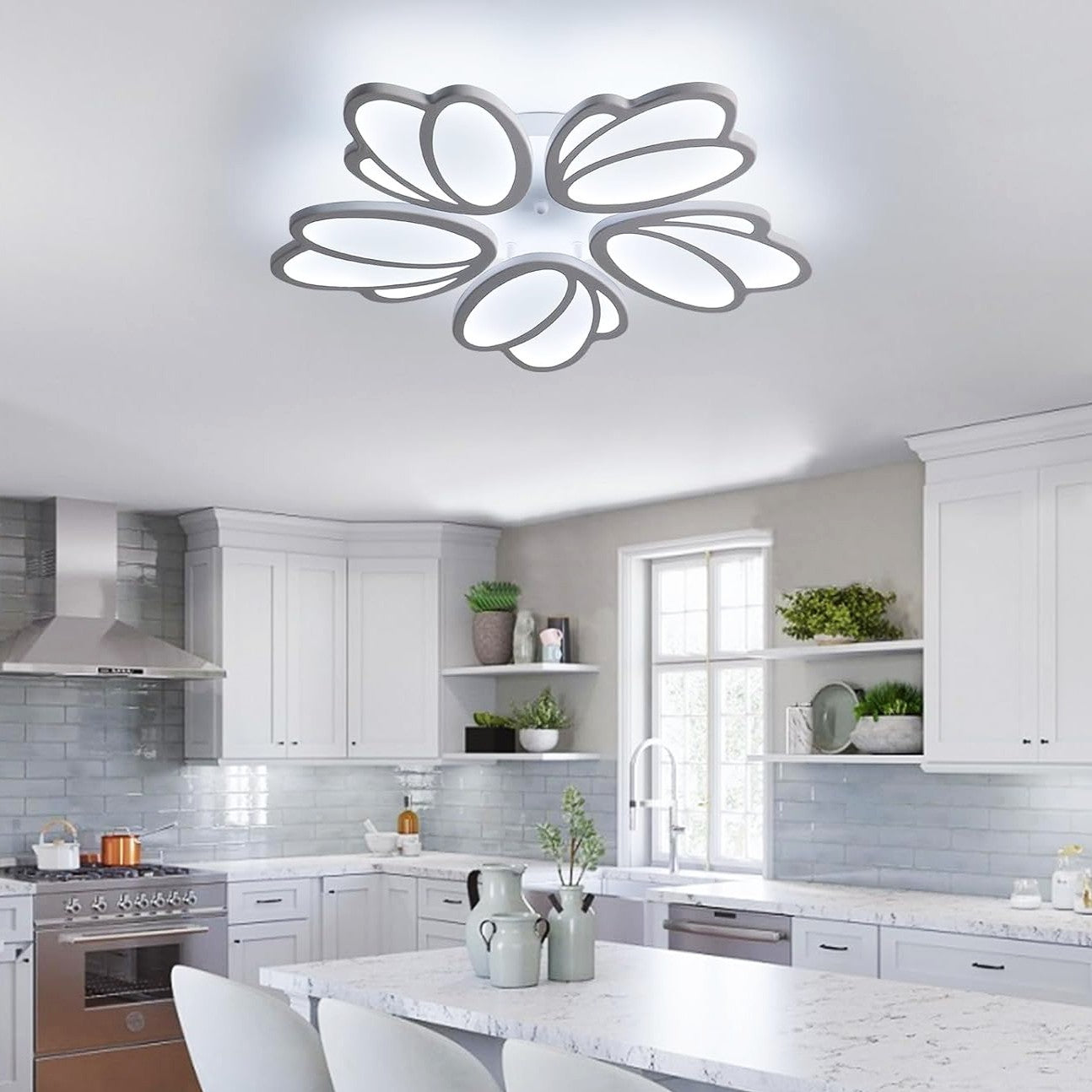 LED осветително тяло TULIP еквивалент 600W с дистанционно