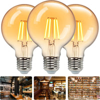 LED крушка E27 винтидж G80 4W