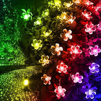Соларен LED гирлянд Flowers линеен 50 LED 6.5m