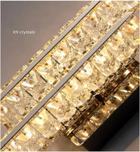 Аплик LED Crystal Gold V Shape