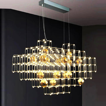 LED осветително тяло тип пендел Luxury MAGNUS HEART