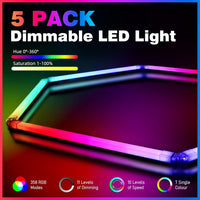 HoneyComb LED шестоъгълно осветление RGB SMART 244cm X 170cm