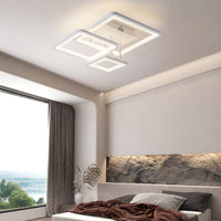 LED осветително тяло Three Square бяло, еквивалент 400W, с дистанционно
