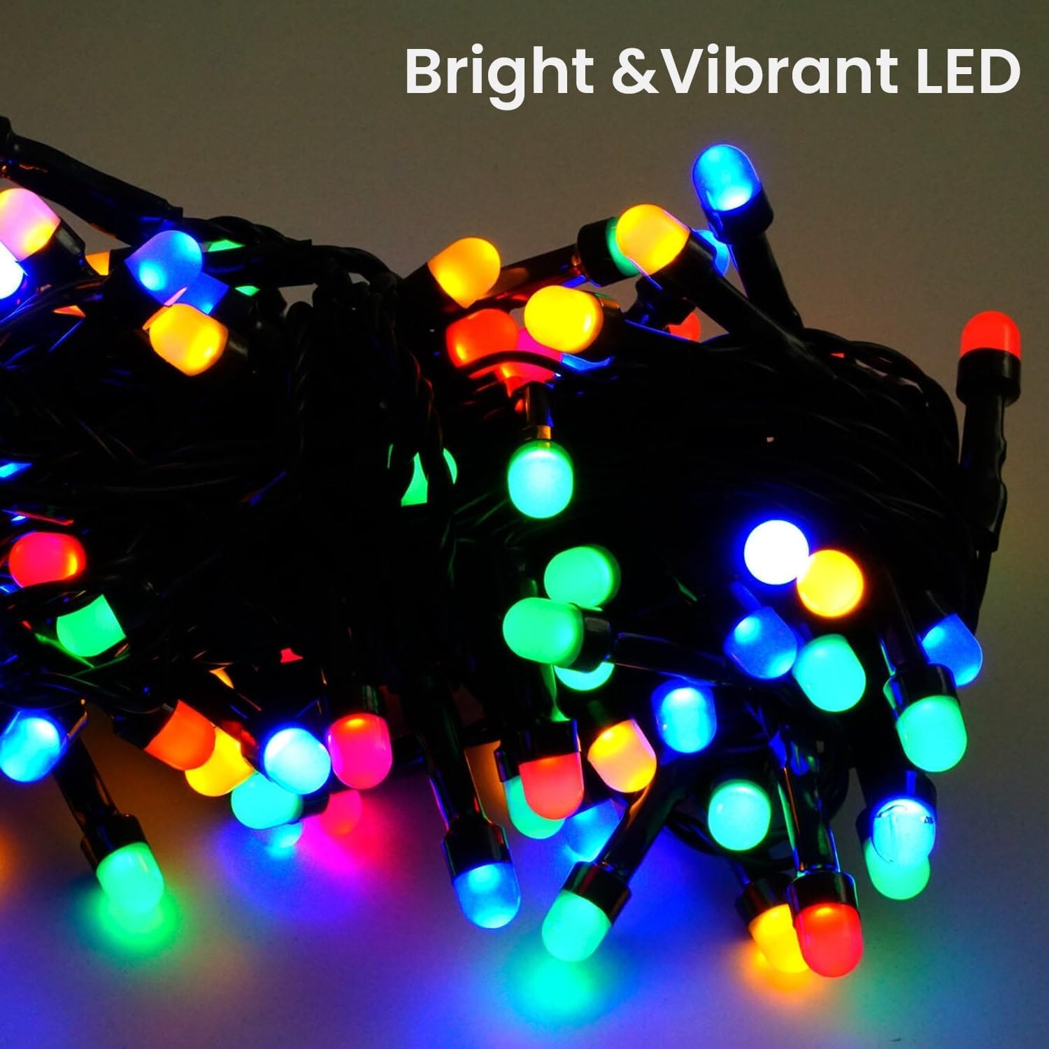 Линейна LED гирлянда Bulbs 300 LED 30m различни цветове