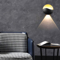 LED аплик 12W CORAL BLACK за външен монтаж