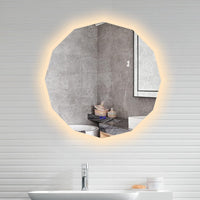 LED огледало Dodecagon с функция Touch и демистификация