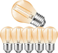 LED крушка E27 2W Филамент G45 за гирлянд