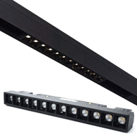LED спот 12W магнитен линеен черен