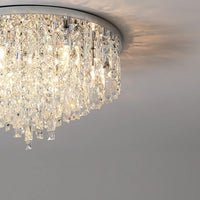 Candelabru Cristal MARY Silver 50cm Telecomanda ARGINTIE / 50CM / CRISTAL Chandeliers