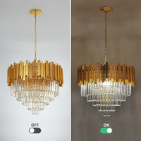 Candelabru Cristal Golden Maxi 500Mm Chandeliers Crystal